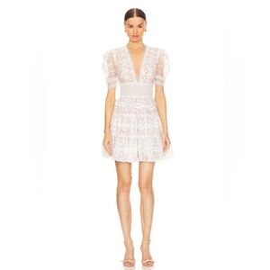 Megan Mini Dress in White
Bronx and Banco